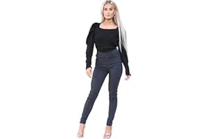 989Zé ENZO Jean taille haute skinny stretch pour femme