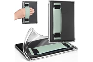 CoBak Clear Custodia Cover da 7 pollici 2024 e-Reader (modello n. SA569P) - Non compatibile con KOBO, Leggero e morbido (Matcha Verde Cinturino)