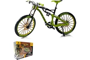 BGNXHYB 1:8 Vélo de Doigt Miniature, Modèle de Vélo Décoration, Doigt vélo Mini modèle de vélo, Miniature Finger Bike, Modèle de Vélo à Doigts, Modèle de vélo de Doigt, idéal comme Jouet ou Décoration
