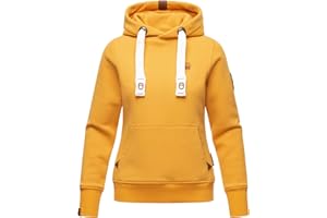 Navahoo Damska bluza z kapturem, sweter z kapturem, ciepły B686