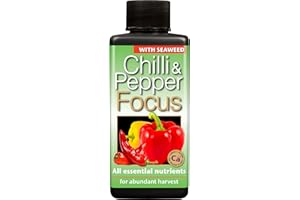 GROWTH TECHNOLOGY Chilli Focus Premium Liquid Concentrated Fertiliser 100ml