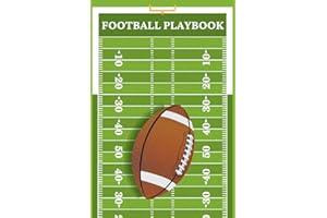 Football Playbook: Blank Football Coach Notebook For Drawing Up Football Plays And Designing A Game plan And Practice Planning
