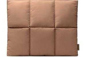 Comfyable Housse Ordinateur Portable 15-16 Pouces Compatible avec MacBook Air 15 M4 2025 & MacBook Pro 16 M4 2024, Fermeture Magnétique, Nylon, Brun