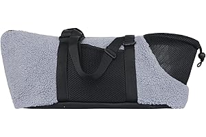 XGOPTS Winter Tragetücher Hund Katze Tragetasche Verstellbar Tragbar Hundetragetasche Verbreitert Verdickt Transporttasche Atmungsaktiv Haustiertasche Sicherheitsgurt Hundetasche Haustier Outdoor