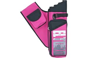 ‎ELTORO elToro Sport Deluxe II Seitenköcher - Hochwertiger Bogensport Seitenköcher für Pfeile - Strapazierfähig, Verstellbare Gurte, Praktische Taschen - Perfekt für Bogenschützen und Sportbegeisterte