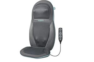 HoMedics Siège de Massage pour Le Dos et Epaules, 79 cm x 46 cm, Gris