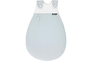 Alvi Baby Mäxchen Außensack Exklusiv I Baby-Schlafsack mitwachsend & atmungsaktiv I Kinderschlafsack waschbar I leichter Schlafsack