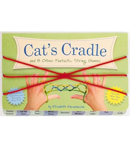 Elastic Hand String Ropes Cats Cradle String With Instructions - Party ...