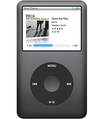 DTM・DAW iPod classic 160G B iPod Classic 160GB Black (latest Model) 7th Generation MP3