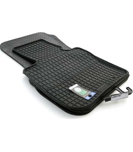 Zentimex Kofferraumwanne + Gummifußmatten SET Für BMW X1 XLine F48 (2015–) – TPE, Schwarz