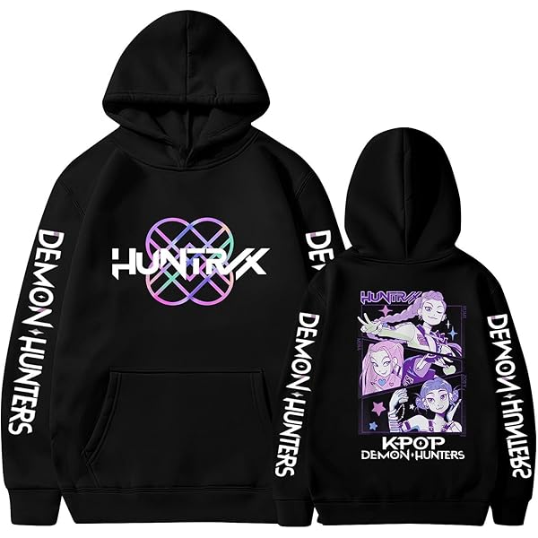 PRIX : 4€99 CODE KQ79Q7VM 🎶 Sweat à Capuche Kpop Huntrix ✨ Style Y2K Streetwear ✓ Unisexe Homme/femme 👕 Manches Longues & Capuche 🎀 Idéal Fans De K-pop 👉LIEN  #rémunéré