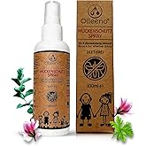OLLEENO® Mückenschutz Spray 100 ml, Anti Mücken Insektenspray, Mückenspray für Kinder & Erwachsene, Insektenschutz ohne DEET,