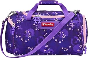 Step by Step Sporttasche, mit Nasswäschefach, Abnehmbarer Tragegurt, Verstellbarer Schultergurt, ab der 1. Klasse, 13L