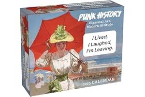 ANDREWS MCMEEL PUBLISHING Punk History 2025 Day-to-Day Calendar: Classical Art, Modern Attitude