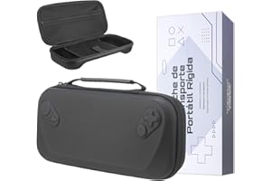 Digi-Tatoo Carrying Case Compatible with 2025 Asus ROG Xbox Ally/ Ally X 7" & Accessories, Shockproof Scratch-Proof Travel-Friendly Protective Hard Shell Suitcase - Black