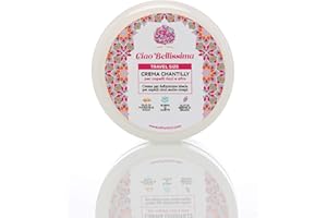 AfroRicci Ciao Bellissima By AfroRicci Chantilly Crema Definizione per Capelli Ricci e Afro con Burro di Karite' e Olio di Mandorle 100ml - Travel Size, Made in Italy