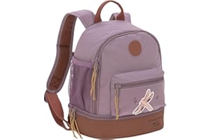 LÄSSIG Kinderrucksack mit Brustgurt Kindergartentasche Kindergartenrucksack 6,5L ab 3 Jahren/Mini Backpack Adventure Dragonfly
