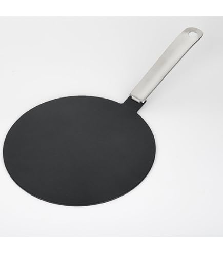 Westmark Induction Adapter Plate – adapter plate for induction hobs to make conventional pans suitable for induction, plate with handle – stainless steel, 24 cm