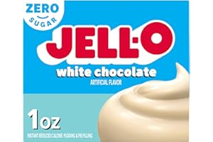 Jell-O White Chocolate, Sugar-Free Instant Pudding & Pie Filling, 1 oz by C&S Wholesale