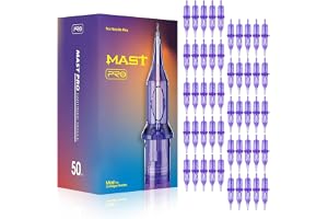 Mast Pro Tattoo nålar 50 stycken, olika storlekar #12 1201RL 1203RL 1205RL 1207RL 1205RS 1207RS 1209RS 1207RM 1211RM 1209M en