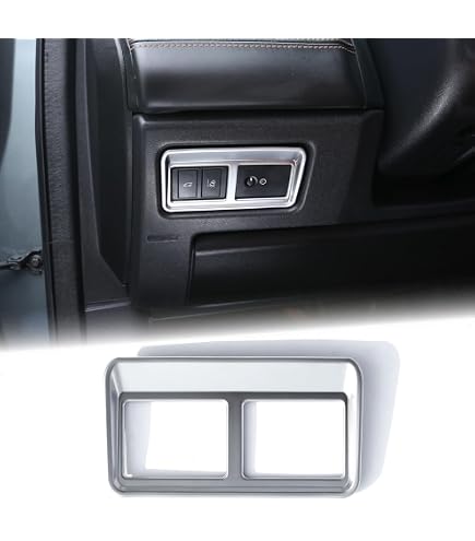 Decorazione Cruscotto ABS Cromato Per Land Rover Discovery Sport 2015-2017 – Copertura Cornice Argentata, Accessorio Auto