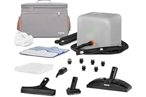 Dupray Neat Plus Steam Cleaner with 18-Piece Kit – (Neat Plus with the Awesome Bag) Powerful, chemical-free cleaning for floors, cars, tiles, grout, and more. Kills 99.9% of Bacteria and Germs*.