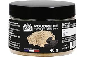 Déco Relief - Poudre de Fèves de Tonka 40 g - Origine Venezuela
