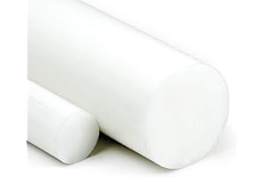 HECK & SEVDIC GBR POM Rundstab natur Ø 30 mm - Länge 1000 mm - massiver Kunststoffstab