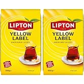 Lipton Yellow Label D&ouml;kme Siyah &Ccedil;ay 1000 Gr (2 paketi)