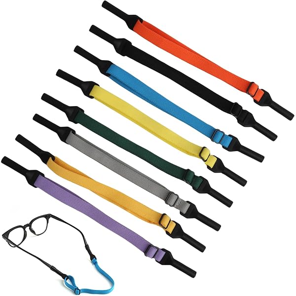 Cordon à Lunettes Sport Réglable - Sangle Antidérapante Pour Enfants Et Adultes