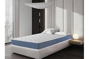 SHAULA DREAMDI Matelas 80X160 ARES, Epaisseur 16 CM LIT Enfant, Noyau de Moussee Respirante. Montessori