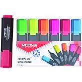 OFFICE PRODUCTS, Office Products Bright Highlighter 6 Color Pack. Textliner Non-toxic Ink . Fluorescent Colors Line Width 1-5