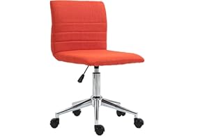 ‎SVITA SVITA Linus Schreibtischstuhl Kinder Drehstuhl Stoffbezug Rot