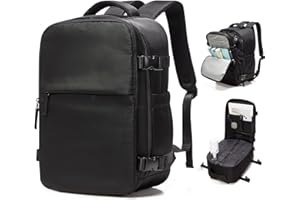 SZSYCN Sac a Dos voyage cabine avion sous vide 40×30×20 Ryanair Wizzair Femme Bagage Cabine 40x20x25 pour Ryanair Bagage à Main 45×36×20 Easyjet avec pompe Sac pour Ordinateur Portable 14 Pouces Homme