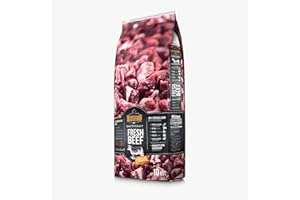 BELCANDO MASTERCRAFT sucha karma dla psów Fresh Beef, 10 kg, sucha karma dla psów z wołowiną, 80% świeżego mięsa, bez zbóż, dla wszystkich ras, Made in Germany