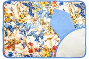 MAGIE DI CASA Tovaglietta Americana da ricamare Primavera - Set Tovaglietta e Tovagliolo (REINA AZUL)