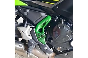 Lorababer Moto Inferiore Telaio Motore Pannello Laterale Copertura Carena Bodykit Trim Protector per Z650 Ninja650 Z 650 Ninja 650 Z-650 2017 2018 2019 2020 2021 2022 2023 (verde)