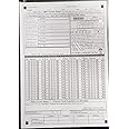 amblitz OMR Sheet for Class X and XII CBSE Board Exam | 100 Sheets | 60 Questions | Practice OMR Sheets |