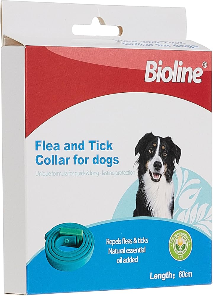 Bioline Bitkisel Köpek Pire Kene Tasması 60 Cm