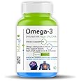 Haleup Omega 3 Capsules Evonik Germany Ii Enriched With Epa/Dha Healthy Heart Brain Immunity Booster(Pack Of 1) 30 Count