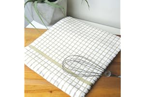 Samuel Lamont Poli Dri Tea Towels - Set of 3 100% Cotton 27.5 x 19 Inch (Beige)