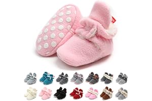 EDOTON Bottes Bande pour Bébé Unisex, Garder au Chaud Doux Sole Bottes de Neige Berceau Chaussures Enfant Bottes Adapté pour 0-18 Mois Bébé