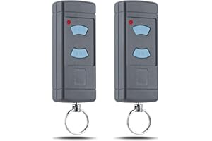 YULISPY 2er-Set HSE2-868 Ersatz-Handsender kompatibel mit Hörmann Torantriebe 868,3 MHz Fernbedienung nur mit Blauen Tasten – für SupraMatic, ProMatic, RotaMatic – 2-Kanal Mini