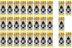 LITTLE TREES MAGIC TREE BLACK ICE AIR FRESHENER PACK OF 5