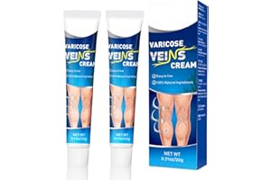 ISBEAUSOLS 2PCS Va-ricose V-eins Cream-Va-ricose V-eins Treatment for Legs -Vegan Herbal Formula to Reduce Swelling & Spider Ve-ins for Legs -Vei-n Cream for Men & Women-20g