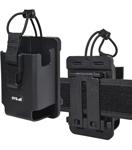 Pochette Tactique MOLLE Pour Radio Walkie-talkie – Étui De Ceinture Nylon, Taille Unique
