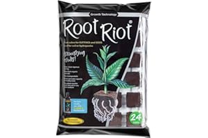 Growth Technologies Root Riot Tray 24 Stück Anzuchtschwämme