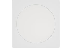 Eglo Fueva 6 Faretto da incasso a LED, quadrato, da soffitto, in plastica di colore bianco, luce bianca calda e bianca fredda, 16,6 x 16,6 cm