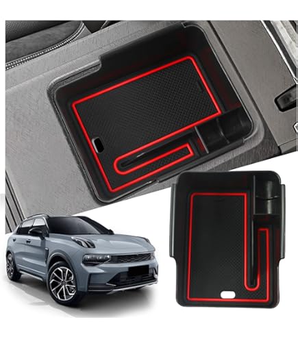 Auto lederen middenconsole armsteun hoezen, Voor Lynk & Co 06