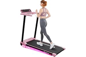 CITYSPORTS Tapis de Course,Tapis Roulant Pliable 12 km/h,avec Affichage LED,APP et 360° Tablet Holder,Walking Pad Compact pour la Maison et Le Bureau